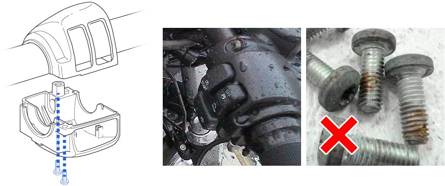 stock switch housing