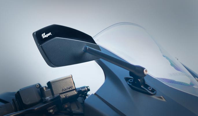 KiWAV CleaverII sportsbike motorcycle mirrors