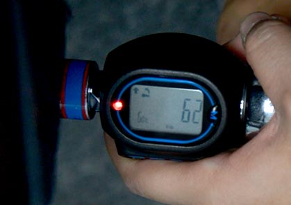 Buzzer & light indication