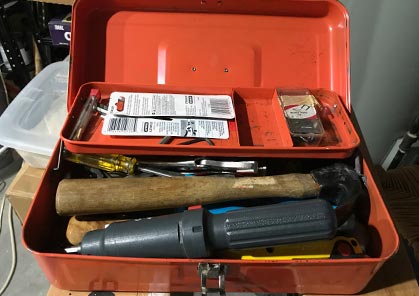 I do have some hand tools in my toolbox