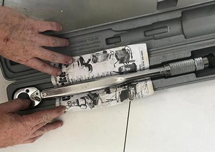 The battery position on Ducati Panigale