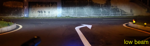 Light Shape Test - low beam