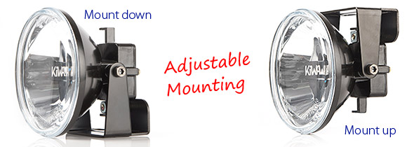 Universal mount is adjustable