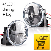 KiWAV 4inch LED dual