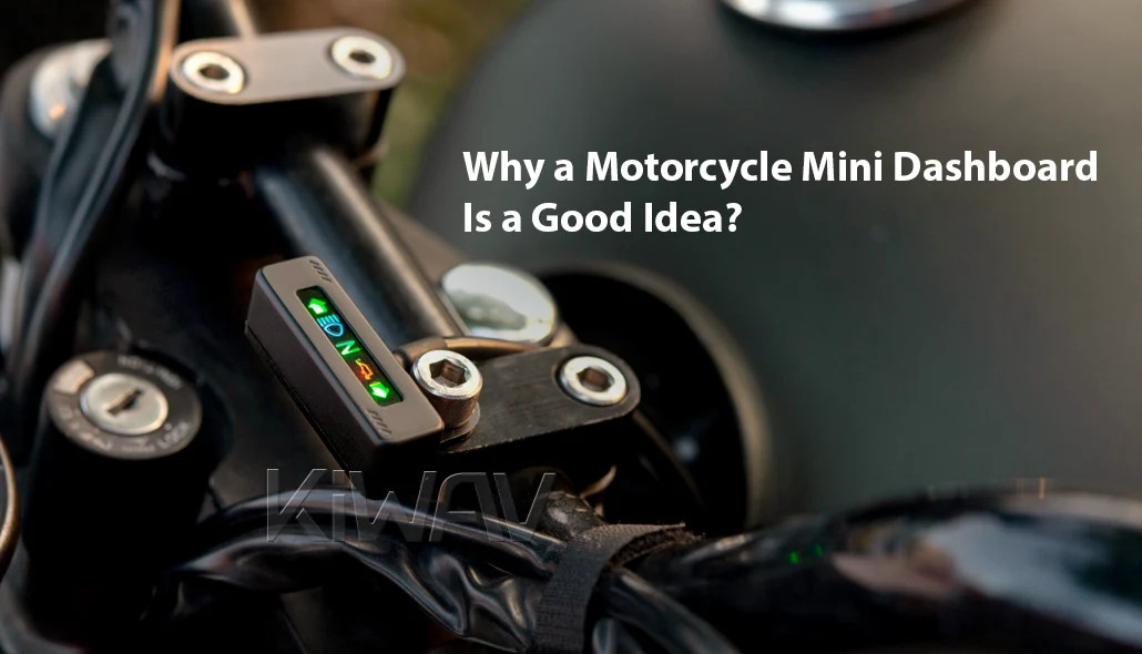 Make your ride easier: Why a motorcycle mini dashboard is a good idea