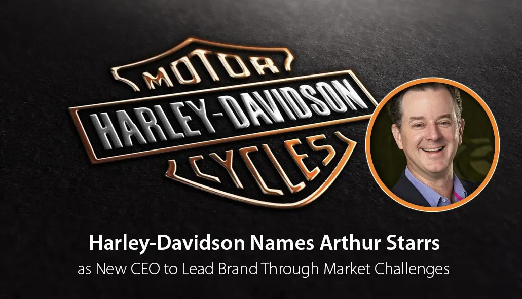 Harley-Davidson Appoints Arthur Starrs as CEO to Tackle Tariffs & Market Shifts
