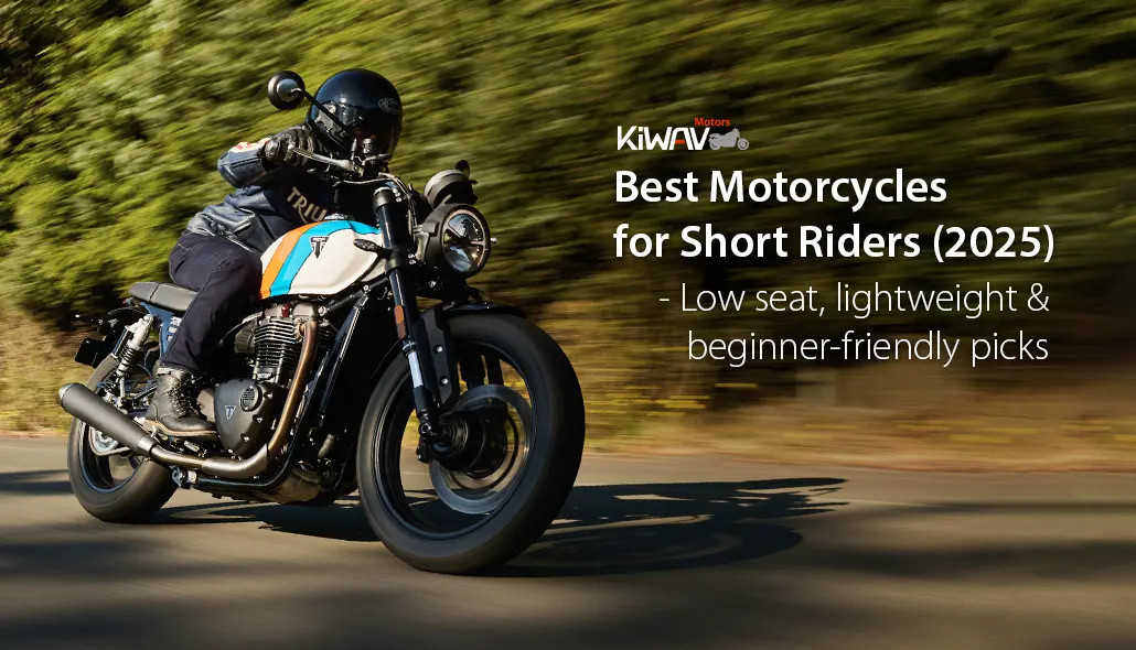 Best Motorcycles for Short Riders (2025) – Low Seat, Lightweight & Beginner-Friendly Picks
