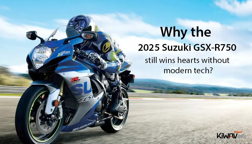 Why the 2025 Suzuki GSX-R750 Still Wins Hearts Without Modern Tech