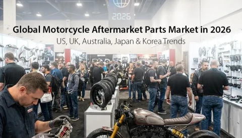 Global Motorcycle Aftermarket Parts Market in 2026: Where Demand Is Holding Up (and Where It’s Soft)