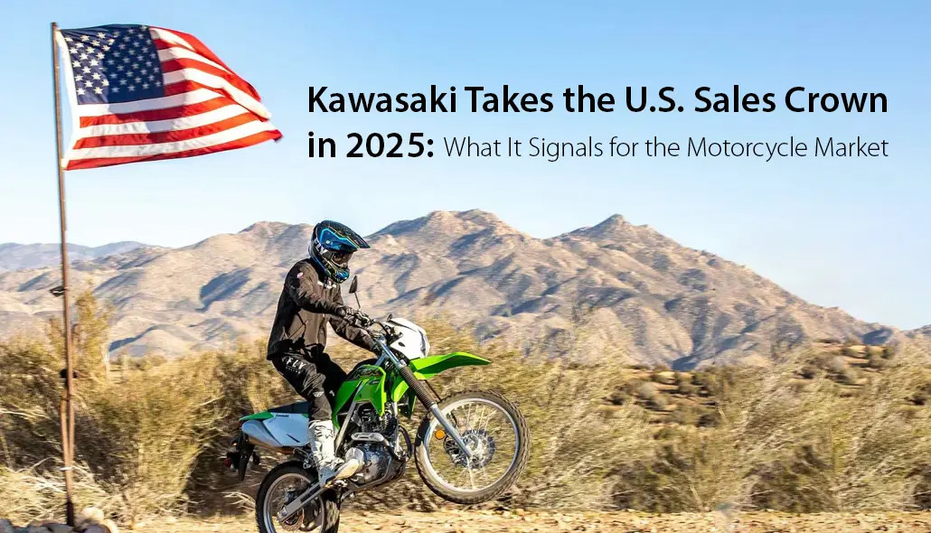 Kawasaki Leads U.S. Motorcycle Sales in 2025: Why It Happened