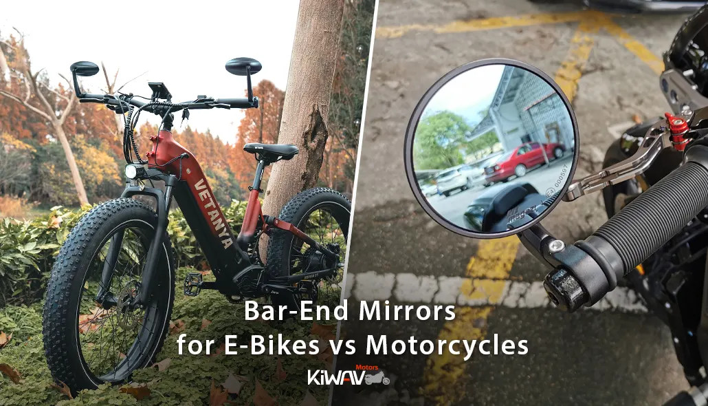 Bar-End Mirrors for E-Bikes vs Motorcycles: Safety, Visibility, and Real Rider Insights