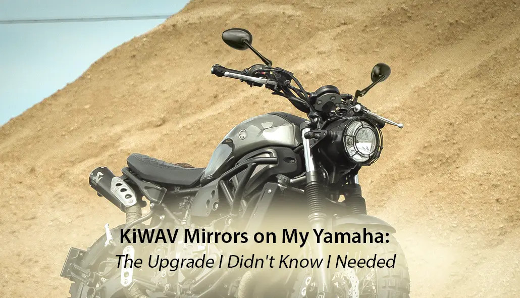 KiWAV Mirrors on My Yamaha: The Upgrade I Didn't Know I Needed