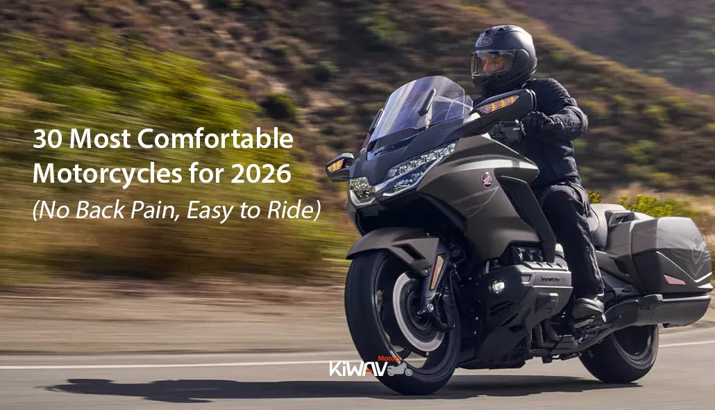 30 Most Comfortable Motorcycles for 2026 (No Back Pain, Easy to Ride)