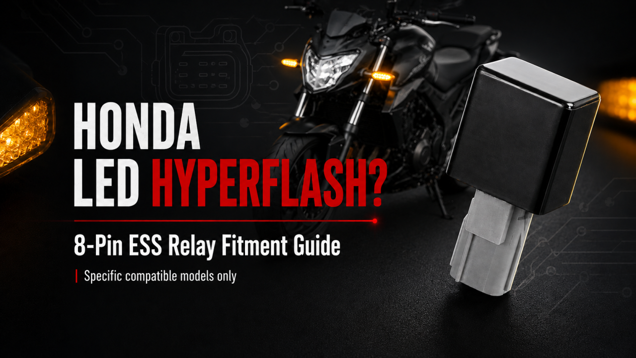 Honda LED Hyperflash Fix: 8-Pin ESS Relay Guide