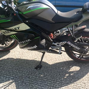 Motorcycle kickstand pad photos -1