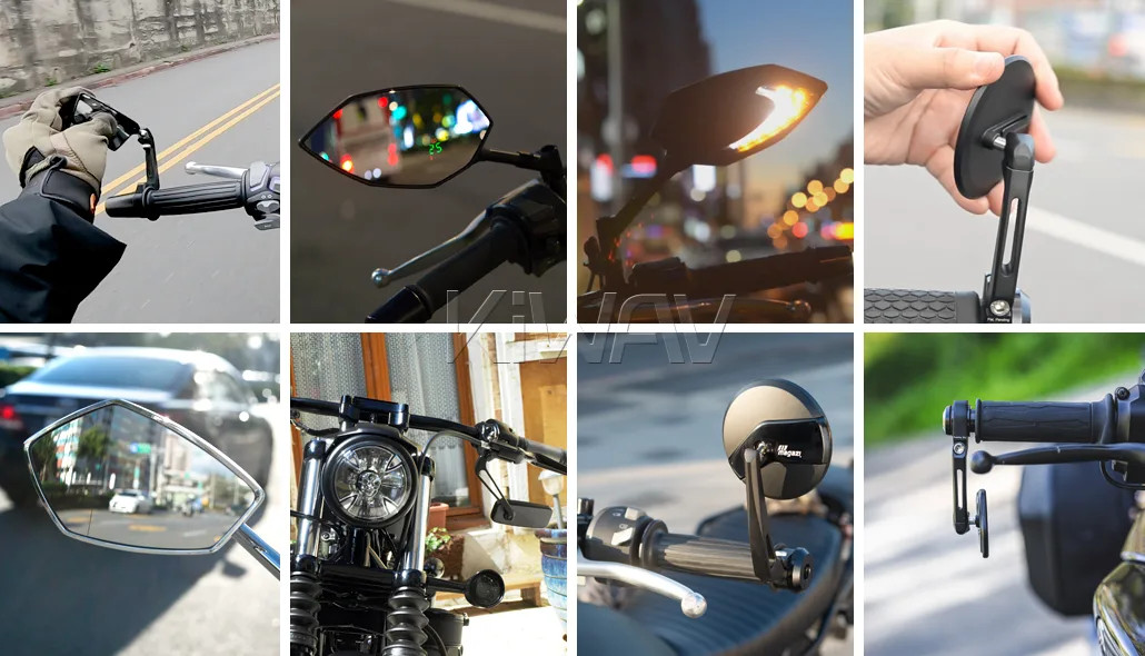 The Ultimate Guide to Motorcycle Mirrors: Types, Installation, Customization, and Safety Tips