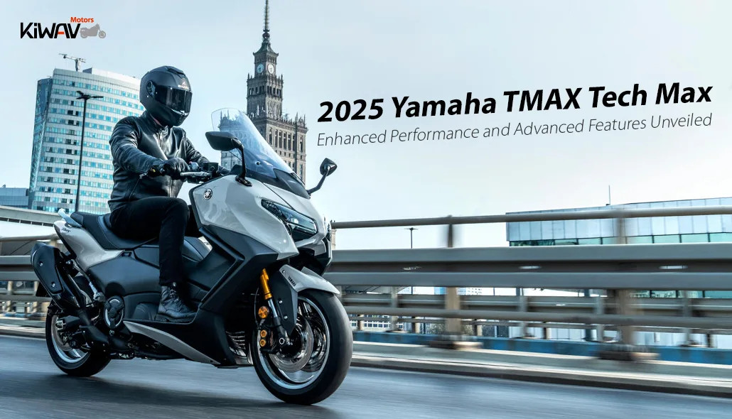 2025 Yamaha TMAX Tech Max: Enhanced Performance and Advanced Features Unveiled