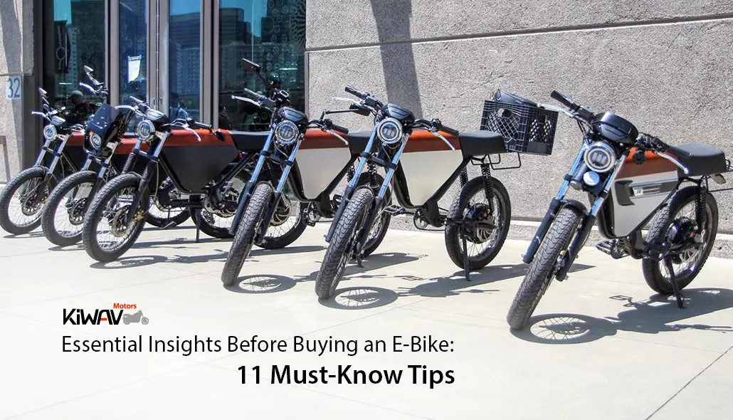 Essential Insights Before Buying an E-Bike: 11 Must-Know Tips