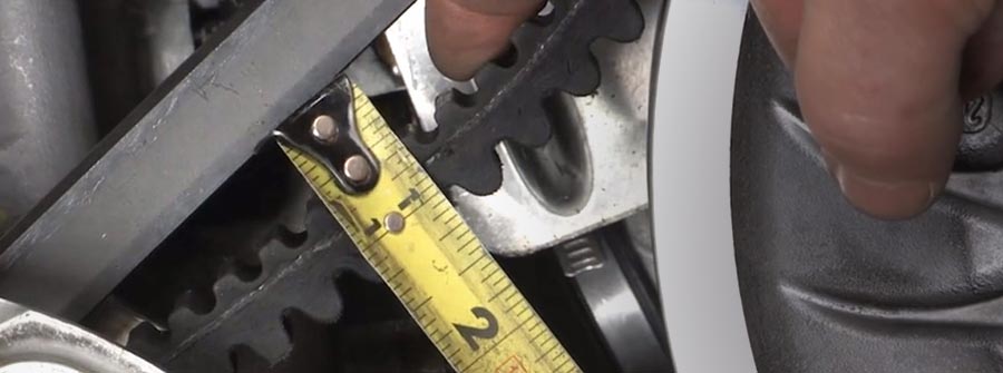 How To Check Adjust The Motorcycle Belt Tension Kiwav Motors