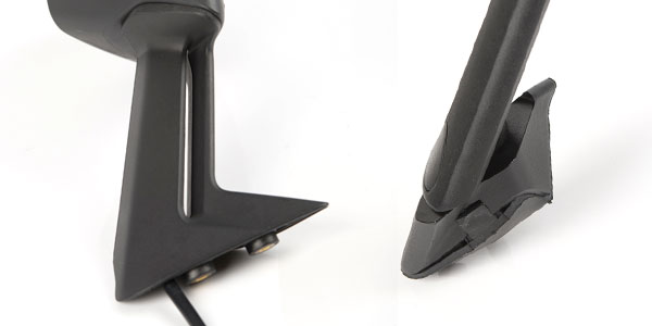 Compare mirror adjustability