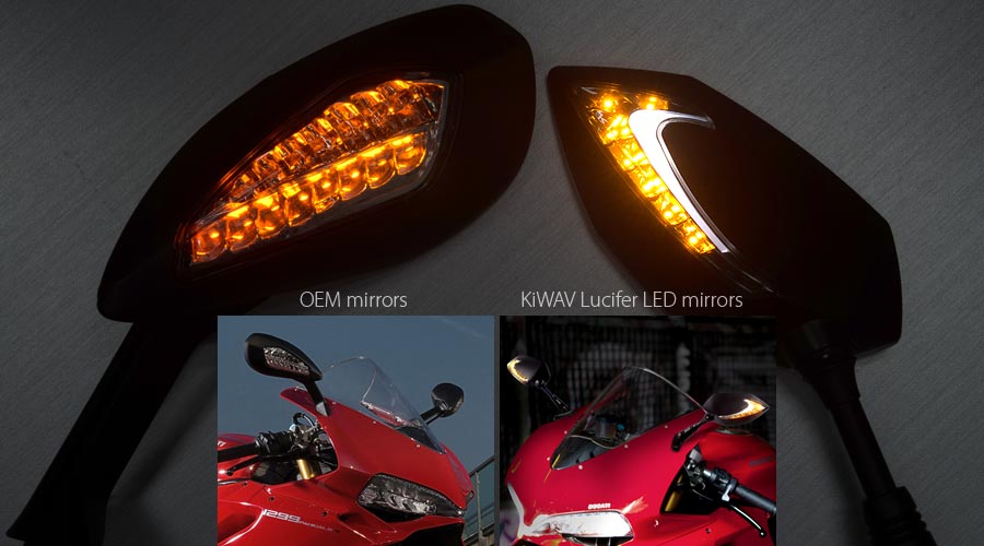 Compare OEM with Lucifer mirrors