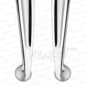 KiWAV Brake Clutch Hand Control Levers Chrome Harley Davidson '14-Later XL Models