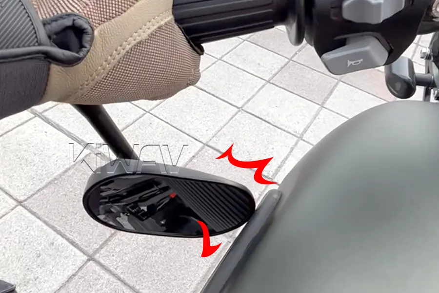 Common Bar-End Mirror Fitment Challenges: Full Lock Clearance