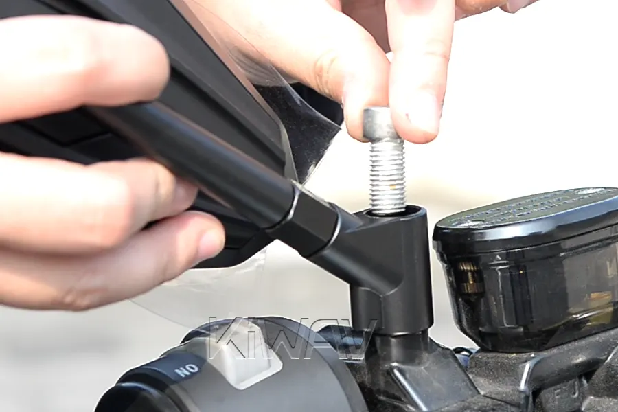 Step 2-1. Check If Adapter Required: Check the included bolts in mirror listing
