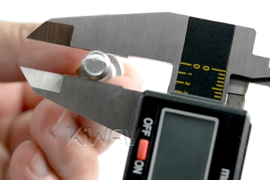 Step 1-1. Identify the Thread: Measure the diameter size of a bolt