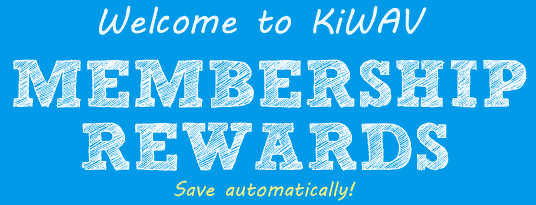 Welcome to KiWAV motors membership program! Save automatically!