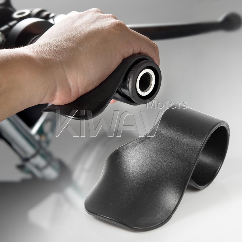 Wuqiong Moto Throttle Assist Grip poggiapolsi Manubrio Cruise sussidio di Controllo per Tutti i 7/8 manopole 