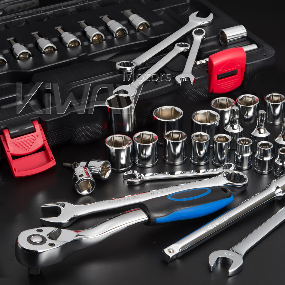 Tools Accessories Sae Tool Kits 3 8 Drive 40pcs Tool Kits Set Common Use Home Garage Tools Diy Basic