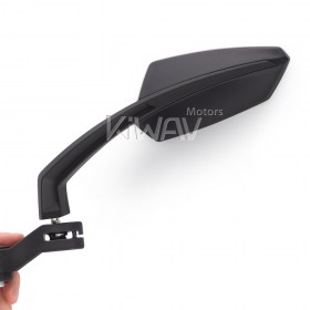 Magazi motorcycle mirrors for scooter universal matte black