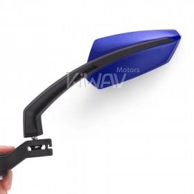 Magazi motorcycle mirrors for scooter universal blue
