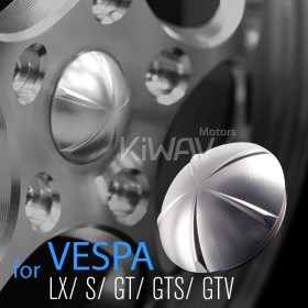 Hub Nut cover,Wheel Hub Cap,CNC Anodizing,Aluminum Alloy 6061,Vespa LX/S/GT/GTS/GTV