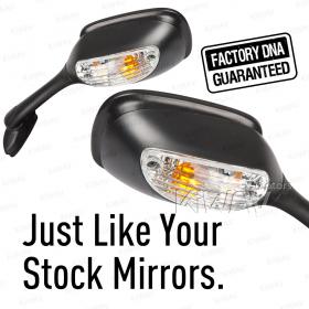 OEM quality replacement mirrors FS-146 for Suzuki GSXR a pair