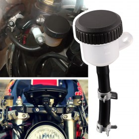 Motorcycle Front Brake Master Cylinder Oil Fluid Reservoir - Straight Type